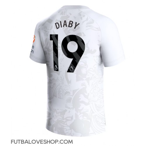 Dres Aston Villa Moussa Diaby #19 Preč 2023-24 Krátky Rukáv